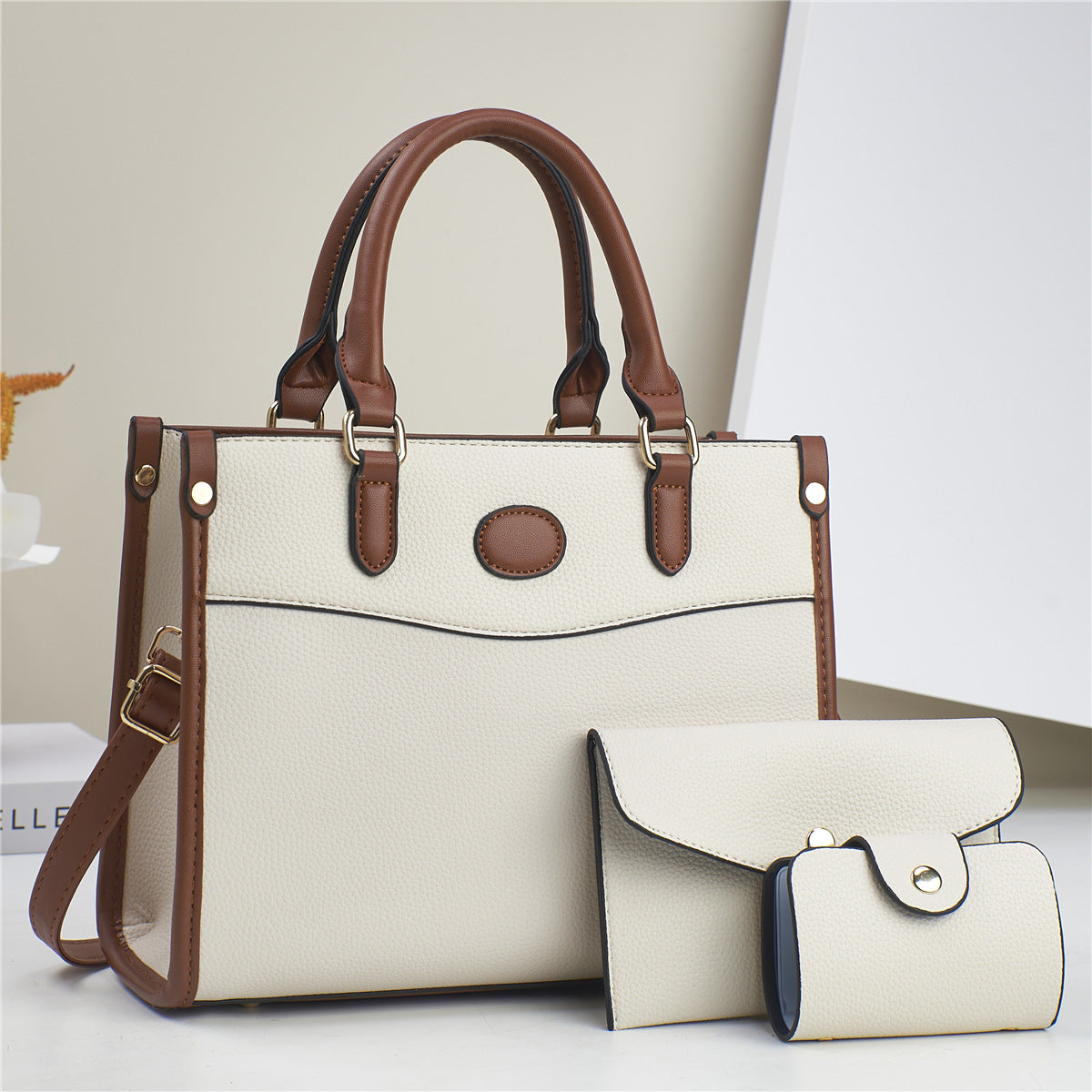 Vegan leather handbag