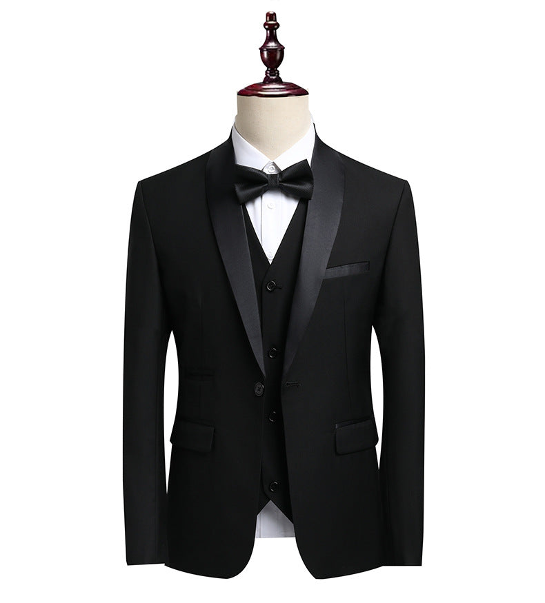 Men's Luxury Tuxedo Set - Midnight Blue Edition