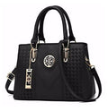 Woven  handbag - Elegant black Edition