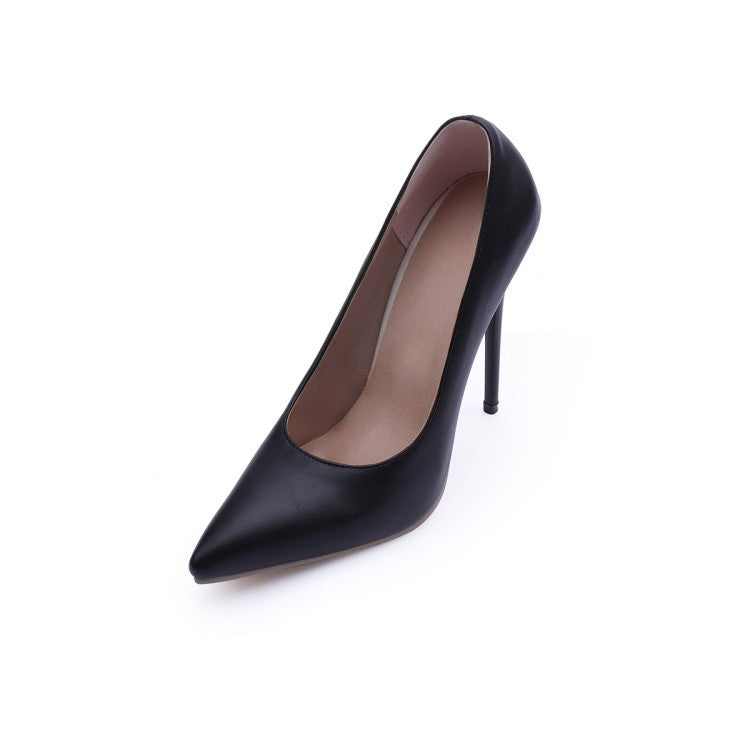Scarlet Elegance Stiletto heels