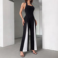 Midnight Sculpt Wide Leg Jumpsuit