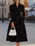 Robe longue blanche ,élegante (style blazer )