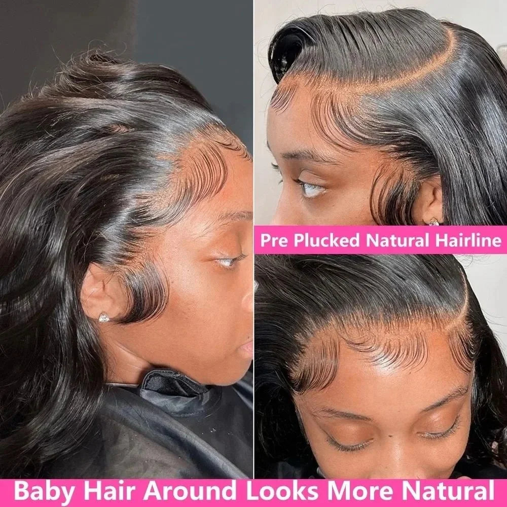 Luxury body wave lace wig
