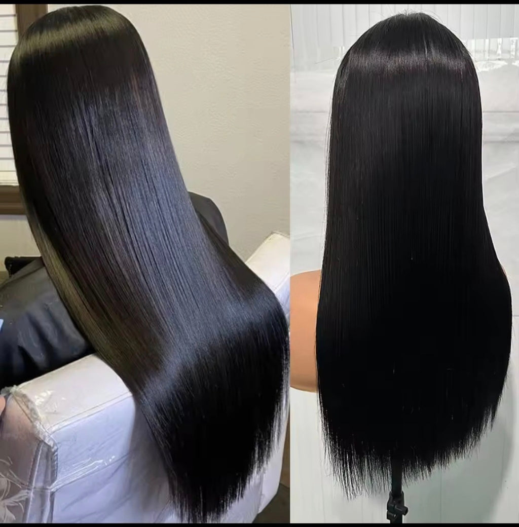 Luxury long Straigh black wig
