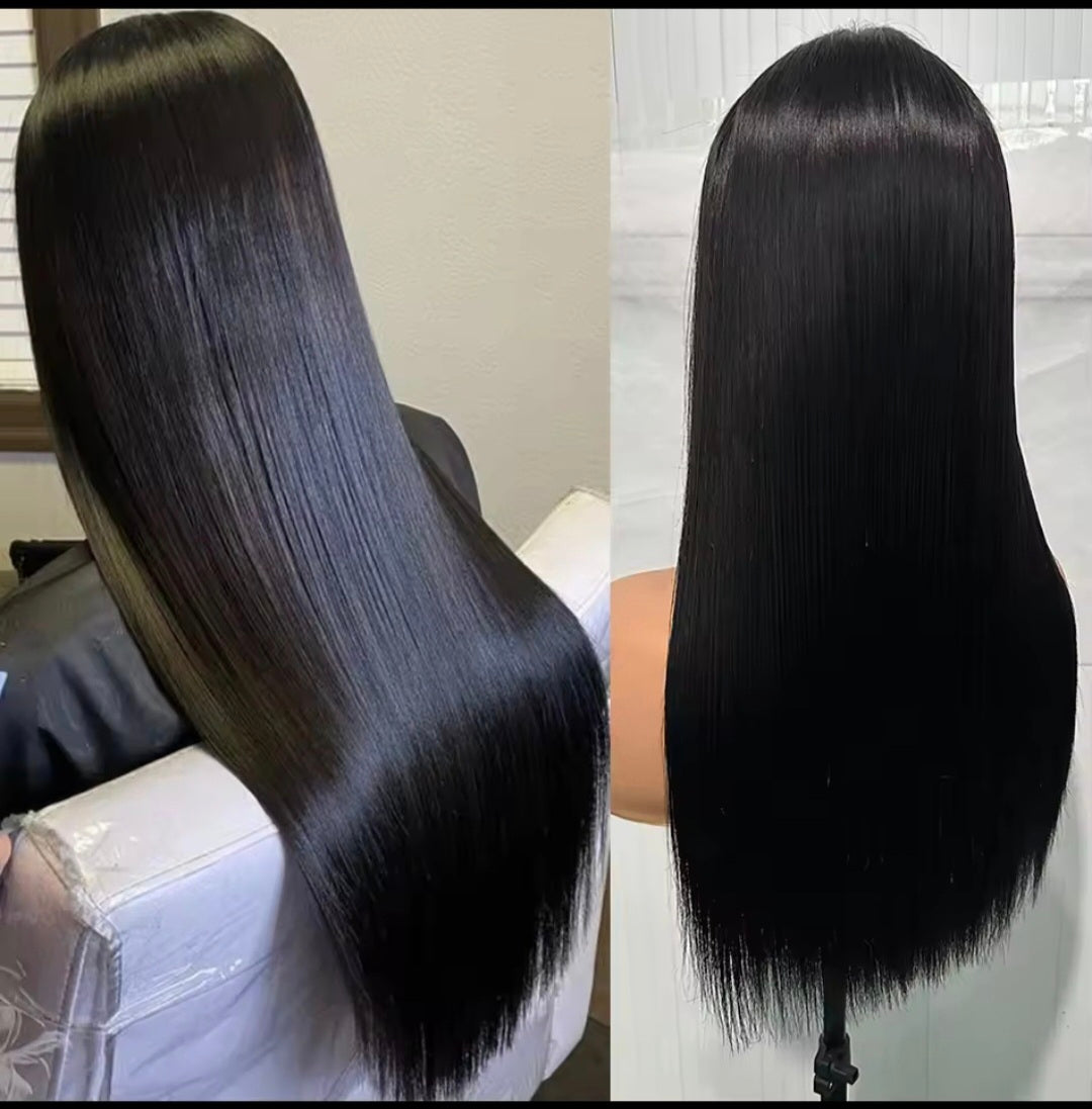 Luxury long Straigh black wig