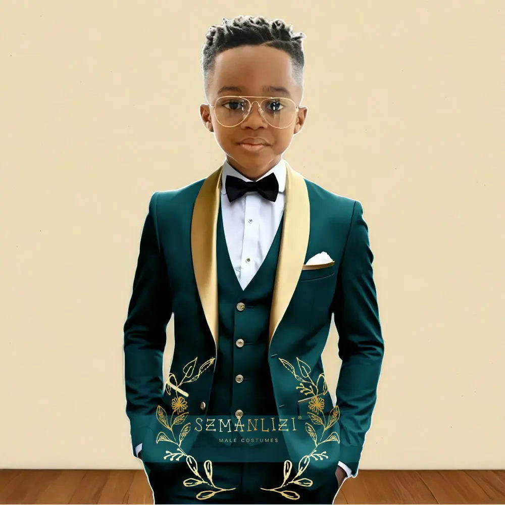 Elegant Boys 3-piece Formal Suit Set