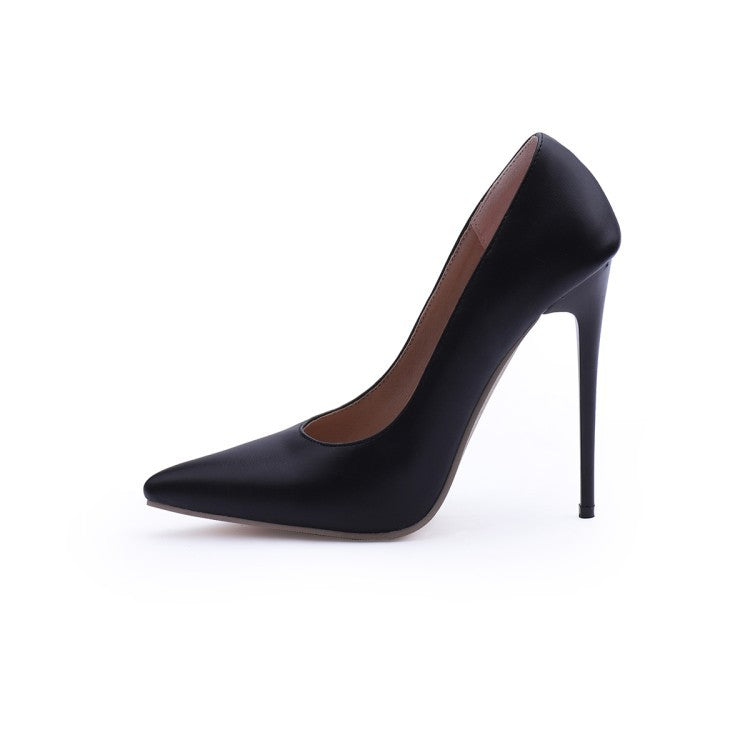Scarlet Elegance Stiletto heels