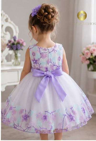 Baby princess floral print